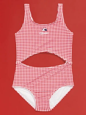 Old Navy x Disney Minnie Mouse Cutout One-Piece Swimsuit for Girls