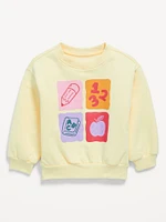 Long-Sleeve Graphic Sweatshirt for Toddler Girls