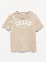 Short-Sleeve Unisex Graphic T-Shirt for Toddler