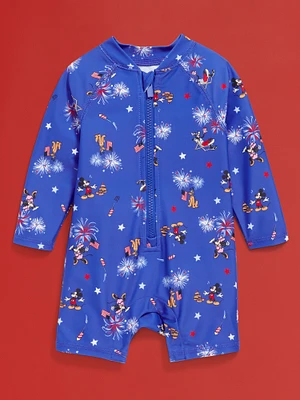 Old Navy x Disney Swim Rashguard One-Piece for Baby