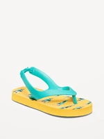 Flip-Flop Sandals for Toddler Boys (Partially Plant-Based
