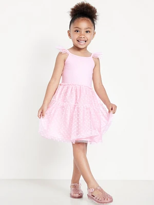 Fit and Flare Cami Tutu Dress for Toddler Girls