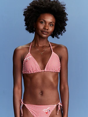 Old Navy x Disney Minnie Mouse Triangle String Bikini Swim Top