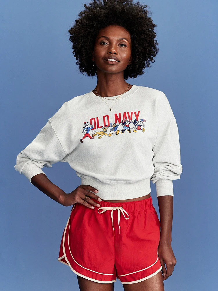 Old Navy x Disney SoComfy Logo Graphic Sweatshirt