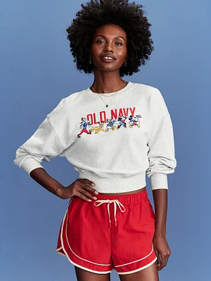 Old Navy x Disney SoComfy Logo Graphic Sweatshirt