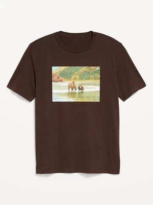 Graphic Crew-Neck T-Shirt