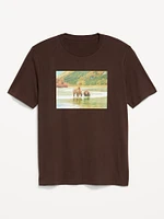 Graphic Crew-Neck T-Shirt