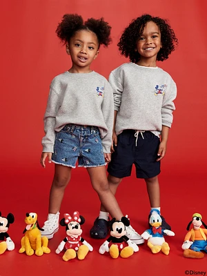 Old Navy x Disney Mickey Mouse Oversized Flag Graphic Sweatshirt for Toddler Boys