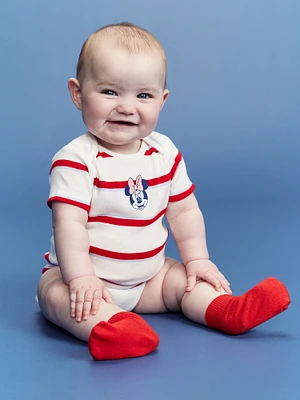 Old Navy x Disney Minnie Mouse Short-Sleeve Bodysuit for Baby