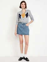 High-Waisted OG Jean Mini Skirt