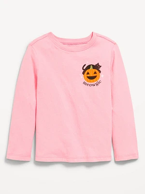 Long-Sleeve Graphic T-Shirt for Toddler Girls