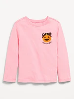 Long-Sleeve Graphic T-Shirt for Toddler Girls