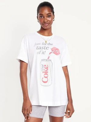 Diet Coke Oversized Tunic T-Shirt
