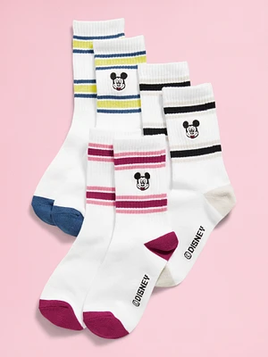 Old Navy x Disney Gender-Neutral Crew ocks 3-Pack for Kids