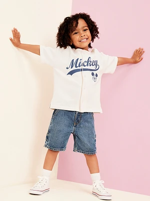 Old Navy x Disney Oversized Mickey Mouse Baseball Shirt for Toddler Boys