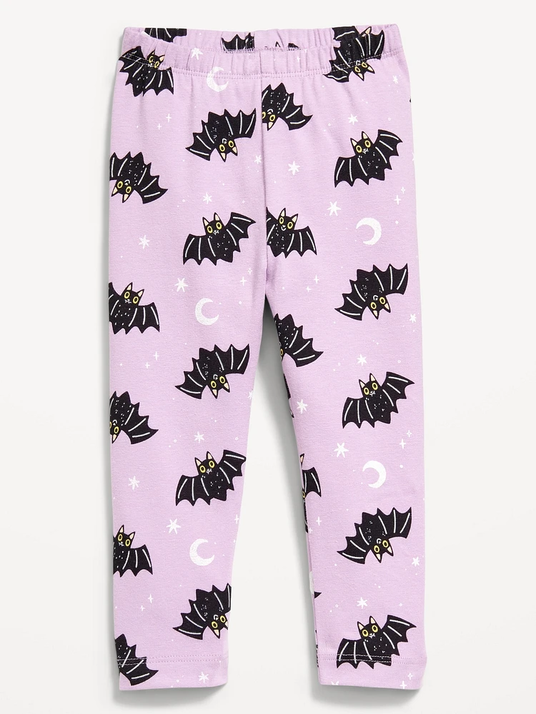 Printed Full-Length Leggings for Toddler Girls