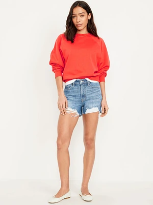 High-Waisted OG Jean Shorts - 3-inch inseam