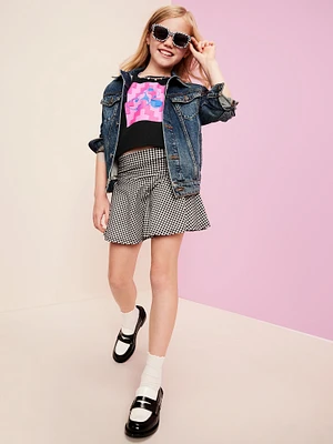 Old Navy x Disney Cropped Graphic Raw-Edge T-Shirt for Girls
