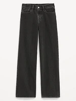 Mid-Rise Wow Baggy Wide-Leg Jeans