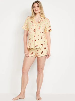 Maternity Classic Pajama Short Set