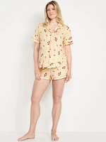 Maternity Classic Pajama Short Set