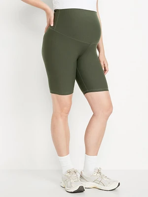 Maternity Full Panel StudioSmooth Biker Shorts - 6-inch inseam