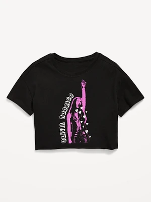 Olivia Rodrigo Cropped Graphic T-Shirt for Girls