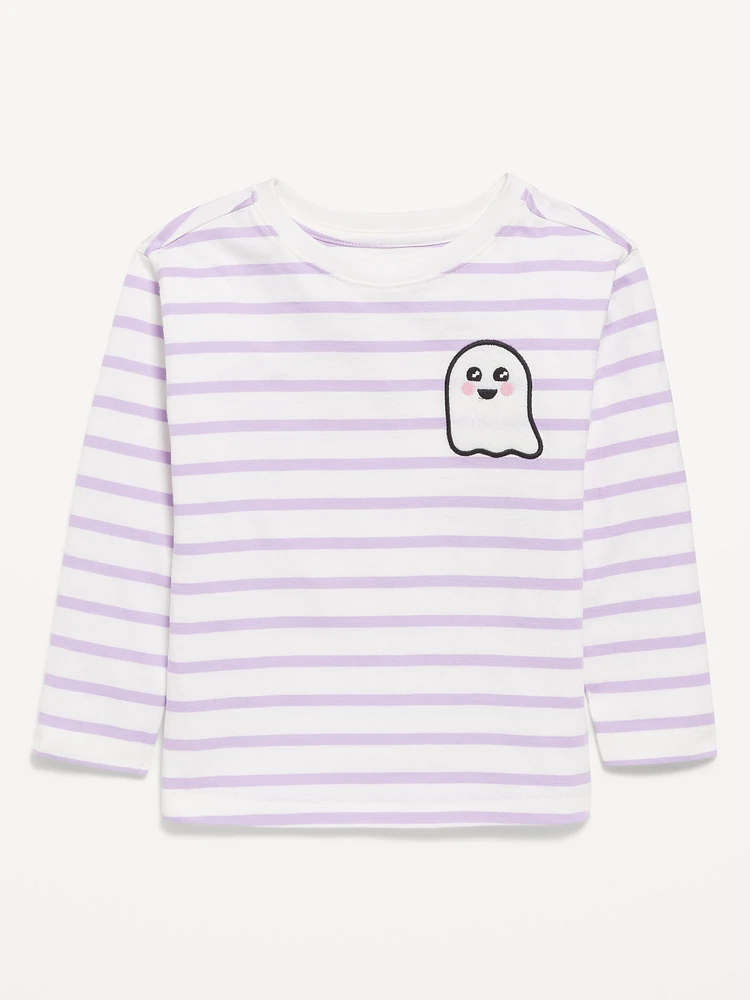 Printed Long-Sleeve T-Shirt for Toddler Girls