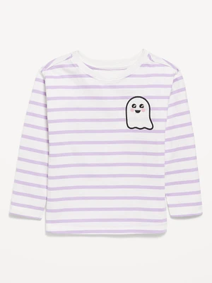 Printed Long-Sleeve T-Shirt for Toddler Girls
