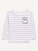 Printed Long-Sleeve T-Shirt for Toddler Girls