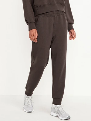 High-Waisted Bounce Fleece Jogger Sweatpants