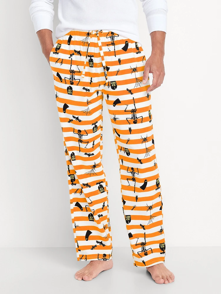 Halloween Flannel Pajama Pants for Men