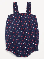 Printed Sleeveless One-Piece Romper for Baby