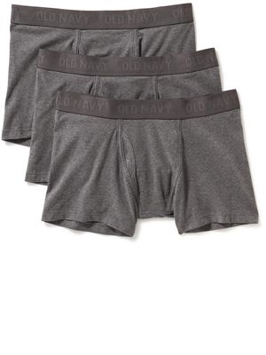 Built-In Flex Boxer-Briefs Underwear 3-Pack for Men --4.5-inch inseam
