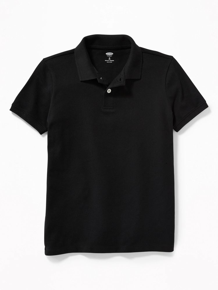 School Uniform Pique Polo Shirt for Boys