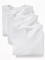 Go-Dry Crew-Neck T-Shirts 3-Pack