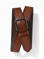 Faux-Leather Belt