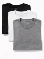 Go-Dry Crew-Neck T-Shirts 3-Pack