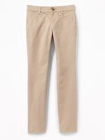 Skinny School Uniform Pants for Girls