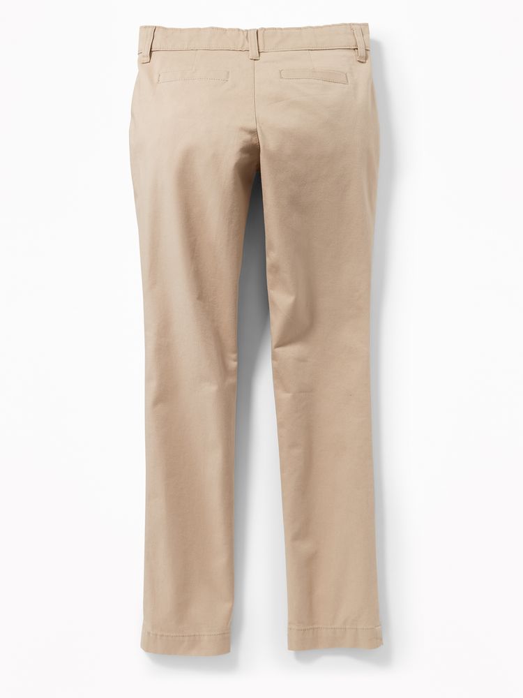 Skinny School Uniform Pants for Girls