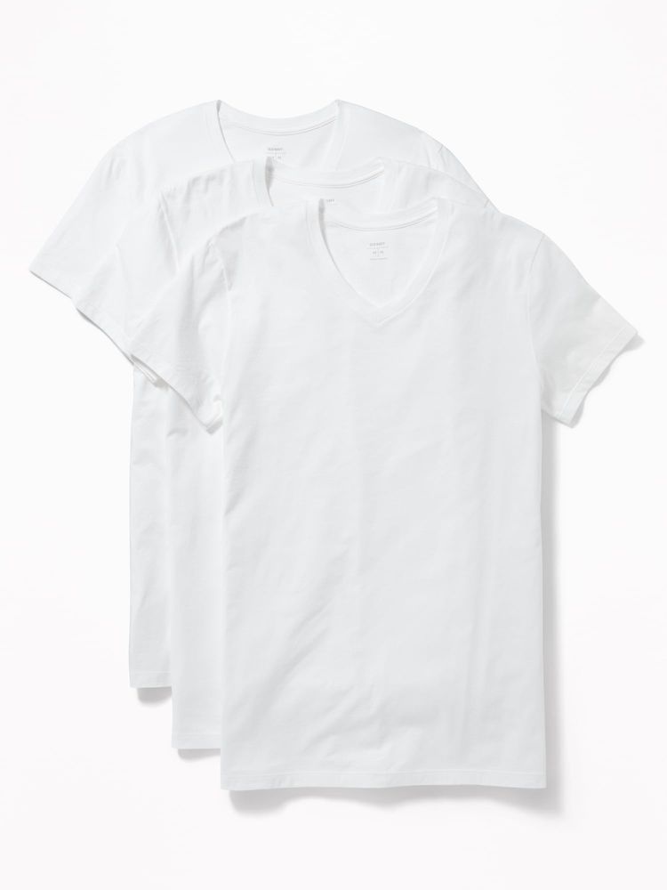 Go-Dry V-Neck T-Shirt 3-Pack