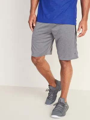 Go-Dry Side-Stripe Shorts - 9-inch inseam
