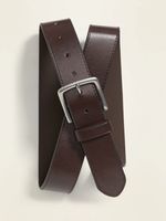 Faux-Leather Belt