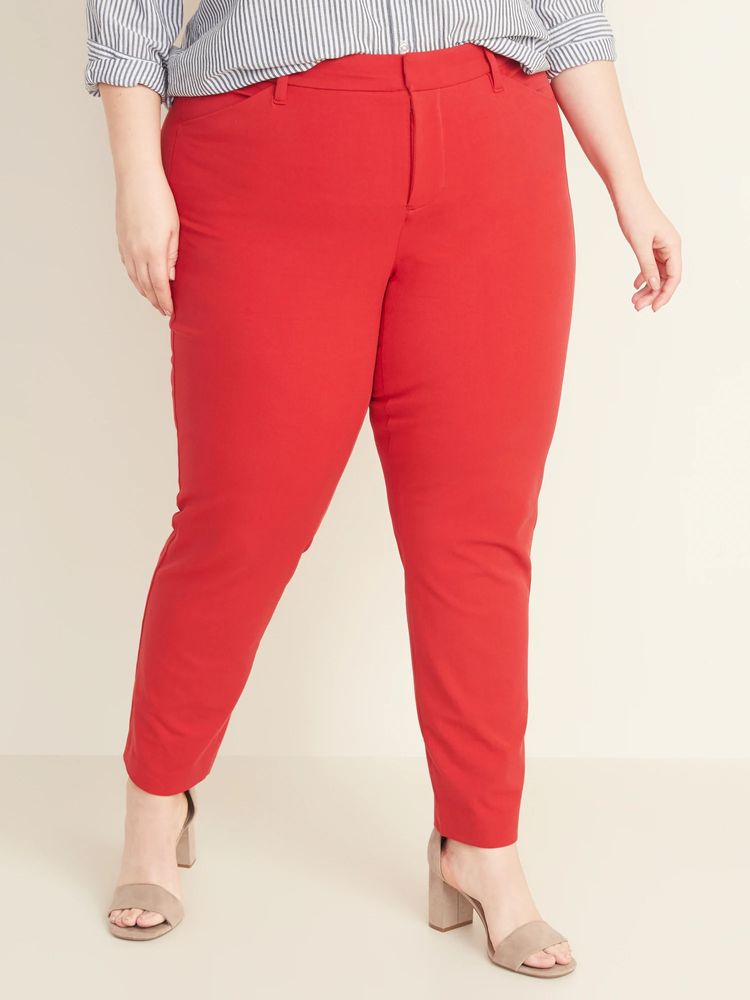 Old Navy High-Waisted Secret-Smooth Pockets Plus-Size Pixie Pants |  Metropolis at Metrotown