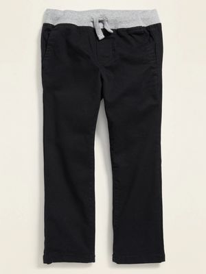 Skinny Built-In Flex Rib-Waist Khakis for Toddler Boys