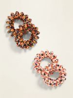 Spiral Hair Ties 4-Pack for Women