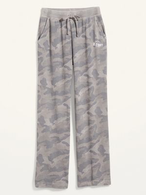 Extra High-Waisted Logo-Graphic Sweatpants