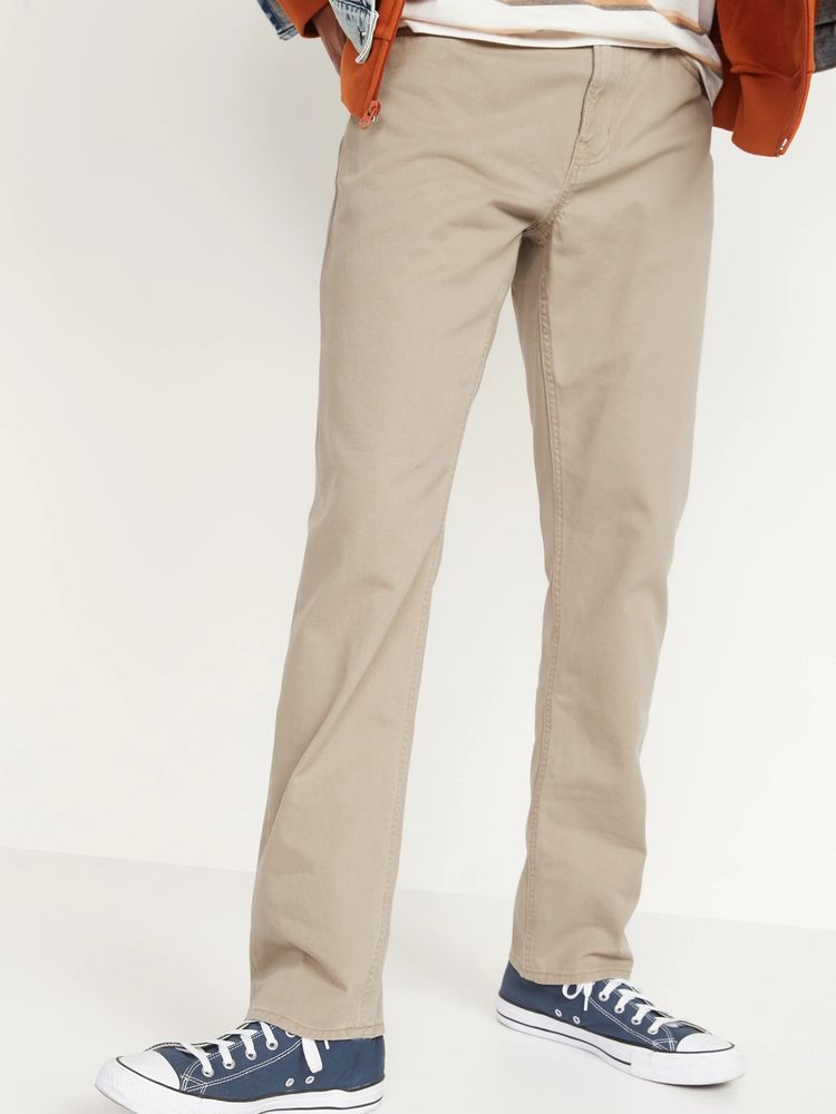 Straight Five-Pocket Pants