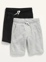 2-Pack Fleece Jogger Shorts for Boys