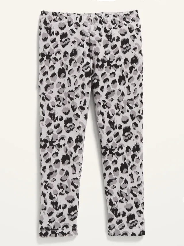 Full-Length Crushed Velvet Leggings for Toddler Girls